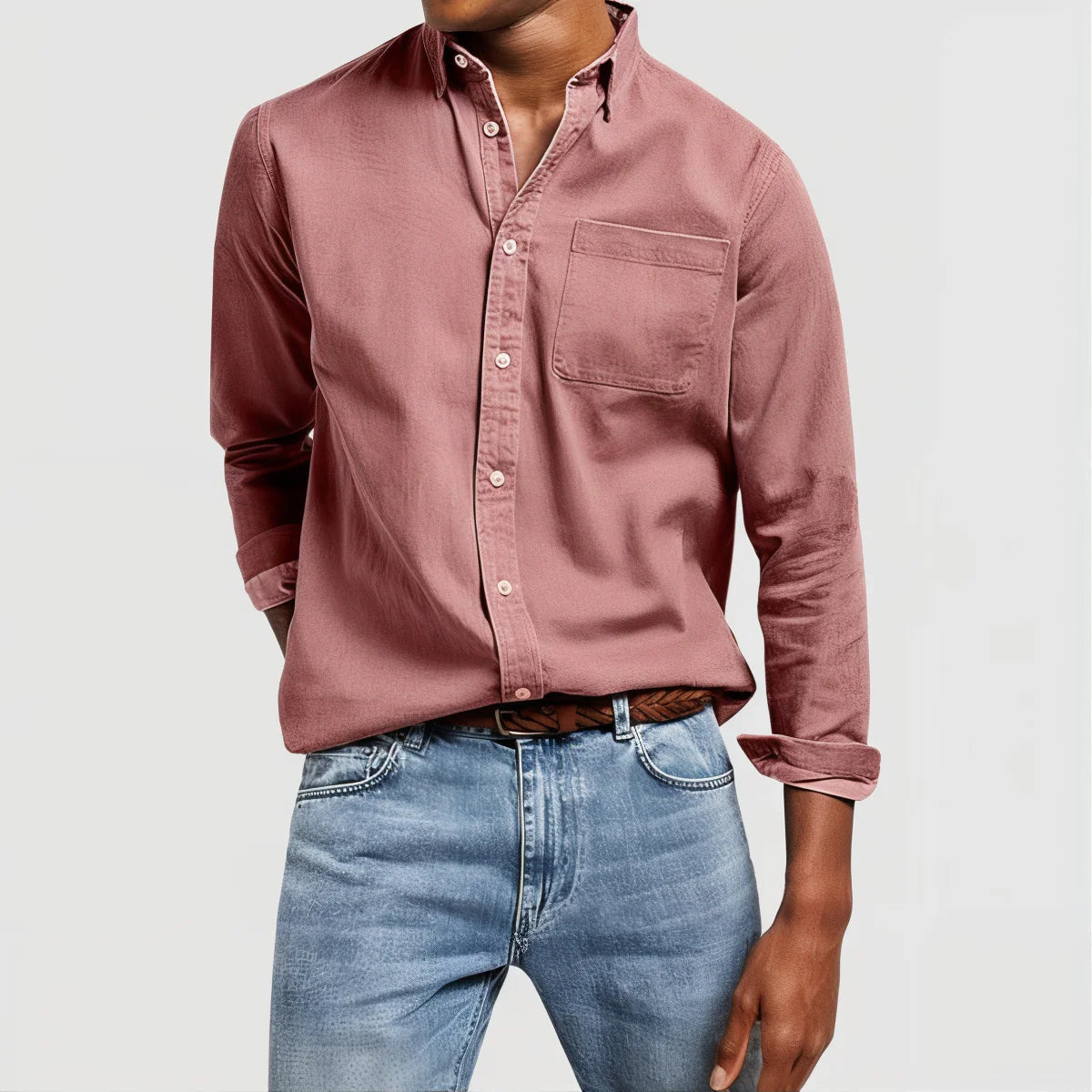 Camicia casual elegante in cotone