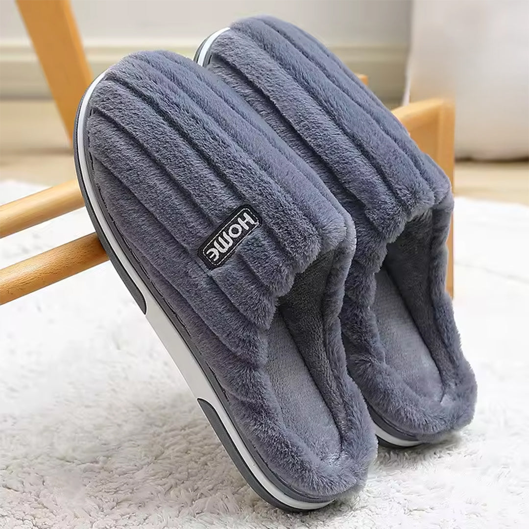 Pantofole invernali morbide in peluche