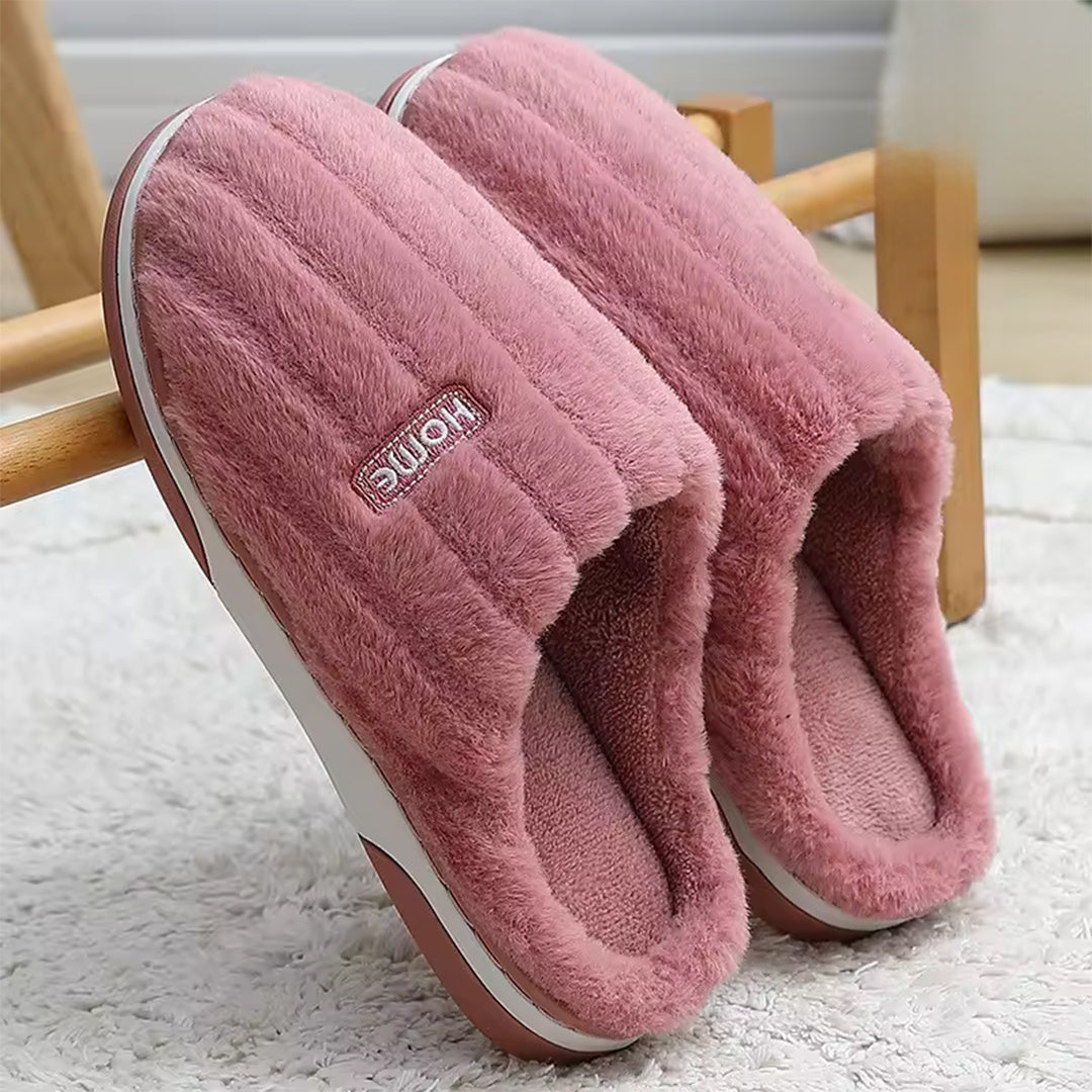 Pantofole invernali morbide in peluche